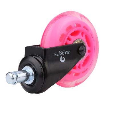 China Lightweight Household Expanded Ball Bearings And Removable Spindle Silent Plug-in Casters for sale