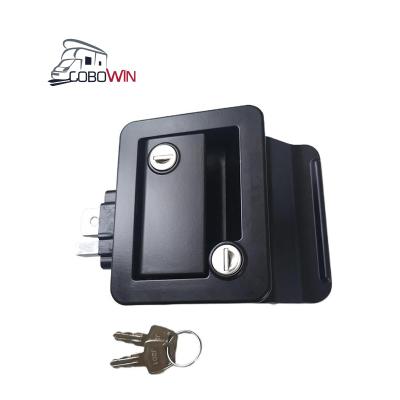 China RV Caravan Boat Locking Cabinet Door Latch RV Locking Mechanical Push Lock Motorhome Door Lock for sale