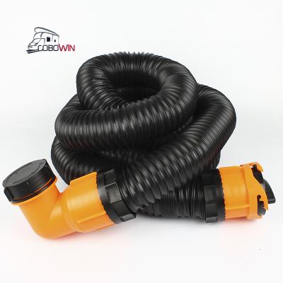 China 15ft modern sewage pipe caravan camp pp rv sewage sewer pipe for sale