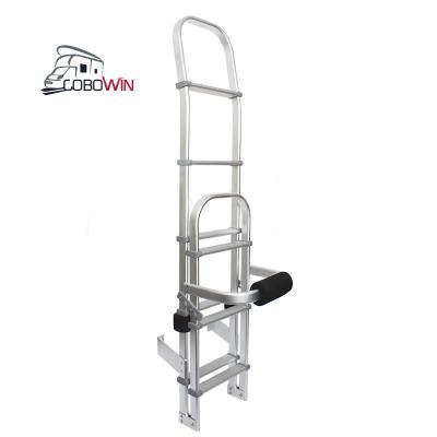 China B Fold 8 Aluminum Alloy Motorhome Accessories Caravan RV Non-Slip Hot Selling Outdoor Ladder Suitable Step Car for sale