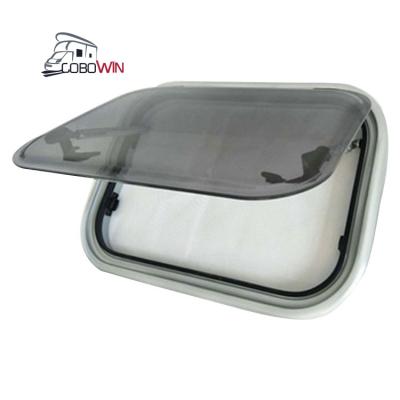 China Motorhome Side Window Anti-peep And Anti-UV Caravan Exterior Accessories Double Acrylic Window RV Blinds Window for sale