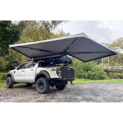 China Car Tent 270 SUV Cover Large 270 Degree Car Side Tent With Extension Fan Side Bat Wing Tent For Outdoor Camper Tent for sale