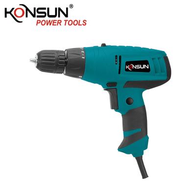 China New Design 10mm Electric Drill 280w with Adjustable Torque 10mm Electric Hand Drill for sale