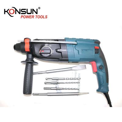 China KONSUN 83428 NEW 2-28 Heavy Duty 800W 28mm KX83428 Power Drills Impact Model Electric Hammer Drill for sale