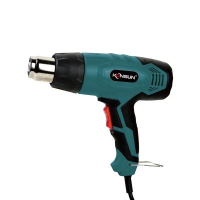 China KONSUN Adjustable Temperature Design 2000W KX83808 Air Gun Electric Hot Portable Heat Gun for sale