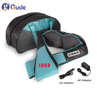 China Body Amazon Heating Shiatsu Massager Shoulder and Neck Hot-selling Electric Kneading Massager for sale