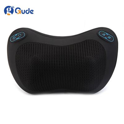 China Wholesale Customized Neck Car Home Massage Pillow Kneading Hot Compress Multifunctional Neck Waist Massager for sale