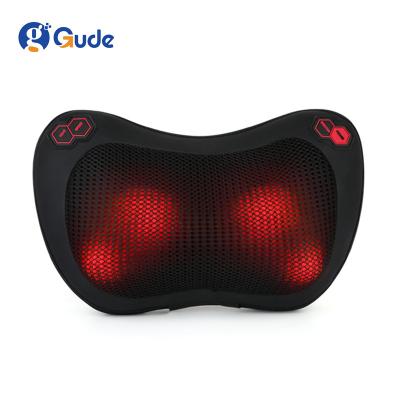 China Electric Car Neck Massager and Body Household Adjustable Heating Force Neck Massage Pillow for sale