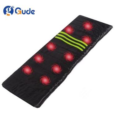 China Vibration Home Electric Hip Heating Care Whole Body Waist Massage Back Mattress for sale