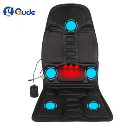 China Home Body Car Seat Massager Hip Vibration Seat Hip Waist Vibration Massage Heating Pad for sale