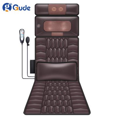 China New Design Full Body Back Massage Pad Leather Body Can Be Customized Kneading Cover Vibration Massager Massager Relaxation Material for sale