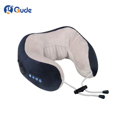 China NECK Kneading and Pressing Travel Electric Multifunctional Hot Car Portable Neck Protector Compress Pillow U Shaped Massager for sale