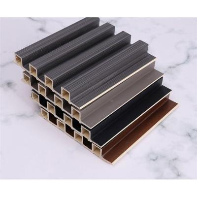 China Contemporary Hot Selling Panels Curved Grooved Solid Wood Wall Panel Grille for sale