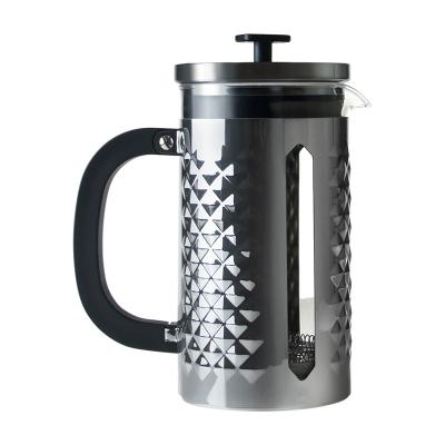 China Good Quality Modern 304 Kitchen Food Grade Rated Stainless Steel French Coffee Press Coffee Maker for sale