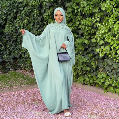 China 2022 Breathable Long Dress Middle East Dubai Turkey Women Dress Elegant Abaya Hijiabs Muslim Clothing Length Scarf Sheath Long Maxi Dresses for sale