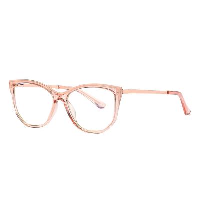 China Popular Designer Custom Blue Light Blocking Glass Eyewear Optical Glasses Frames For Women Ladies Girls In Stock for sale