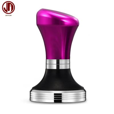 China WITH LID Stainless Steel Coffee Bean Press Barista Espresso Kaffee Tamper Wholesale Coffee Tamper Hammer for sale