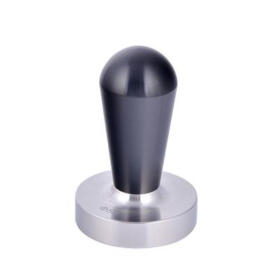 China Viable Classic Black Color 58mm Espresso Coffee Tamper Coffee Powder Tamper for sale