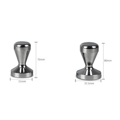 China Viable Hot Vendor 51mm Coffee Powder Hammer Coffee Tamper Steel Coffee Tamper for sale