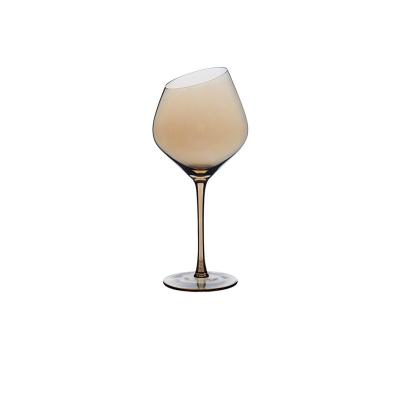 China Viable European crystal fashion wine goblet household wine glass set for sale