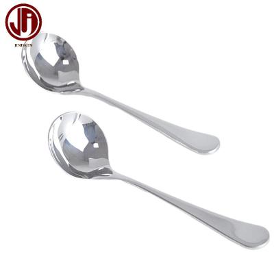 China Sustainable Polished Well Designed Home Mirror Hand Cutlery Stainless Steel Spoon for sale