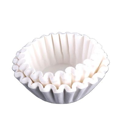 China Minimalist High Quality White Bowl Shape Wave Filter Paper Coffee Utensil for sale