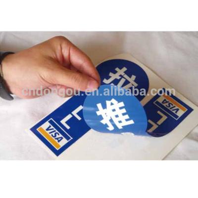 China Waterproof Sticker Waterproof Paper Custom for sale