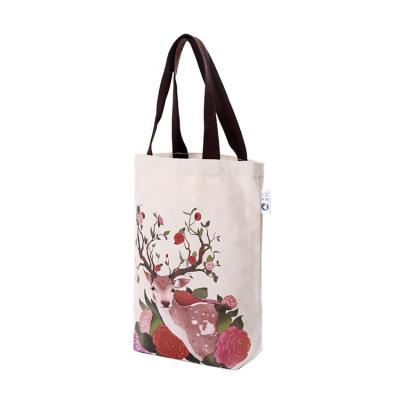 China Professional Custom Handled Cotton Bag Gift Bag Can Print Logo Shopping No Textile Fabric Bag for sale