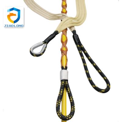 China KEVLAR Aramid marine rope/synthetic Kevlar/vectran handles for cable pulling rope for sale