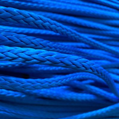 China Marine Boat Yacht Mooring UHMWPE ROPE HMPE Fiber For Towing for sale