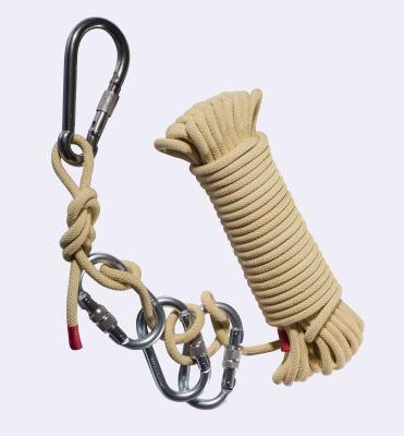 China Fire Self-Rescue Aramid FIRE Resistance ROPE For Security Escape for sale