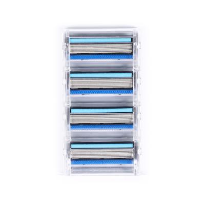 China Blue System Razor Blade Spider6 6+1 Razor Cartridges Stainless Steel Razor Blade for sale