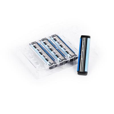 China Refill Cartridges Men's Barber Shaving Razor Cartridges 5S Triple Blade Razor for sale