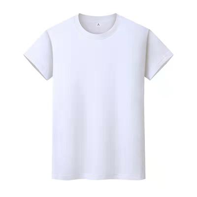 China Wholesale QUICK DRY 100% Loose Cotton T-Shirts Custom Print Casual Crewneck T-shirt Unisex Plain Tees for sale