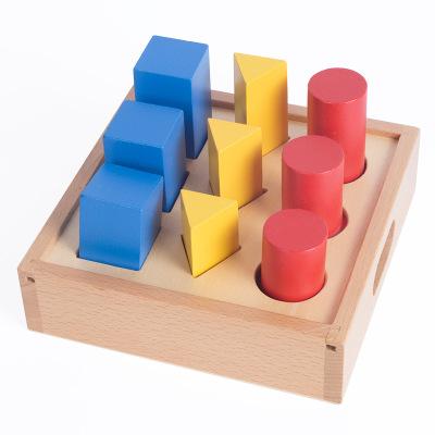 China 2019 High Quality Wooden Montessori Wooden Montessori Toys Educational Sensory Toys For Children for sale