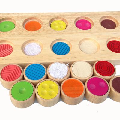 China Wooden Memory Wooden Touchpad Early Education Sensory Training Toy for sale