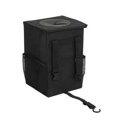 China Car Clamshell Trash Can Bag Storage Leisure Chair Washable Storage Folding Multifunctional Rear Waterproof Storage Box for sale