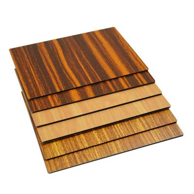 China Modern Wood Finish Aluminum Composite Panel Acm Sheet For Kitchen Wall Cladding for sale