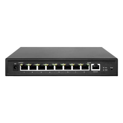 China LACP Layer 2+ Managed 2.5 G PoE Switch 8 10 / 100 / 1000 / 2500M RJ45 Ports for sale