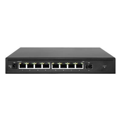 China LACP OEM/ODM Unmanaged 2.5 Gigabit PoE Switch With 8 2.5G RJ45 And 1 10G SFP for sale