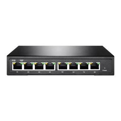 China POE 8 Port Business Desktop Gigabit Easy Smart Managed PoE+ Switch for sale