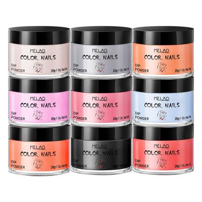 China Dip Nail Beauty Products Private Label Powder Acrylic Nail Dye Free Lamp Cure Nail Art For Diy Nail Care for sale