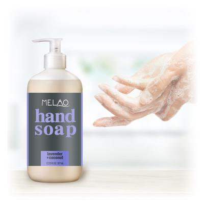 China Basic Cleaning Factory Supplied OEM Portable 377ml Liquid Hand Soap Hand Wash Foam In Bottles With Pump for sale