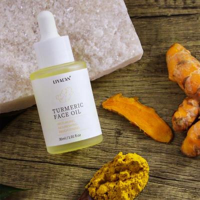 China Moisturizer Turmeric Serum Organic Natural Vitamin C Whitening Acne Oil Turmeric Anti Aging Face Oil 3-In-One for sale