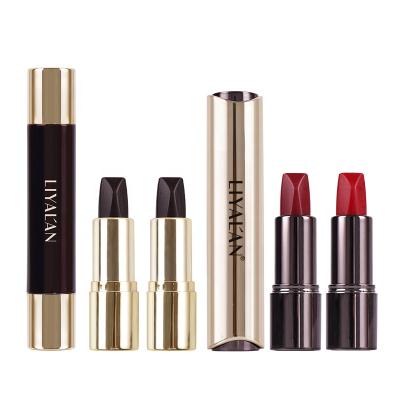 China High Quality Vegan Waterproof 4 in 1 Velvet Lipstick Korean Makeup Long Lasting Double Nude Lipstick for sale