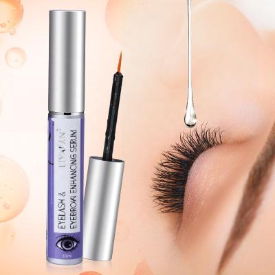 China Liquid Eye Lash Vegan Eyelash Growth Serum Custom Wholesale Fast/Quick Dry Longer Eyebrow Enhancer for sale