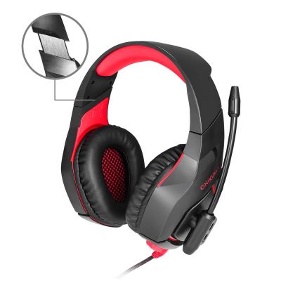 China PS4 PC Gaming Headset Comfortable Wearing Earphone Bass Stereo Wired Earphone With MIC LED Light for sale