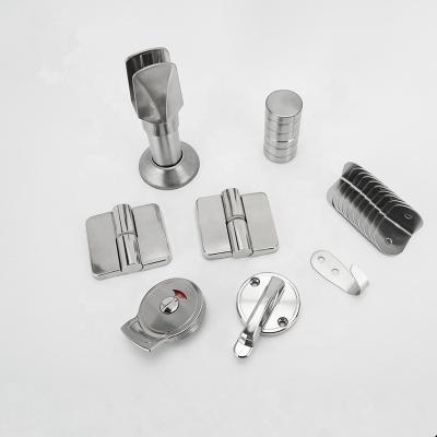 China Factory Price Low Price Waterproof Stainless Steel Toilet Compartment Divider Accessory for sale