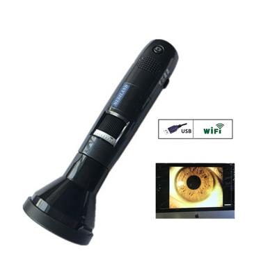 China Check Digital Wifi Microscope Eye Hot Sale Digital Iridoscope ML-401 With Yellow And White LED 100% HD Video Good Return for sale