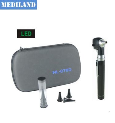 China Check Customized Products Pocket Fiber Otoscope ENT Diagnostic Products Set By Ear Ophthalmic LED Optometry for sale